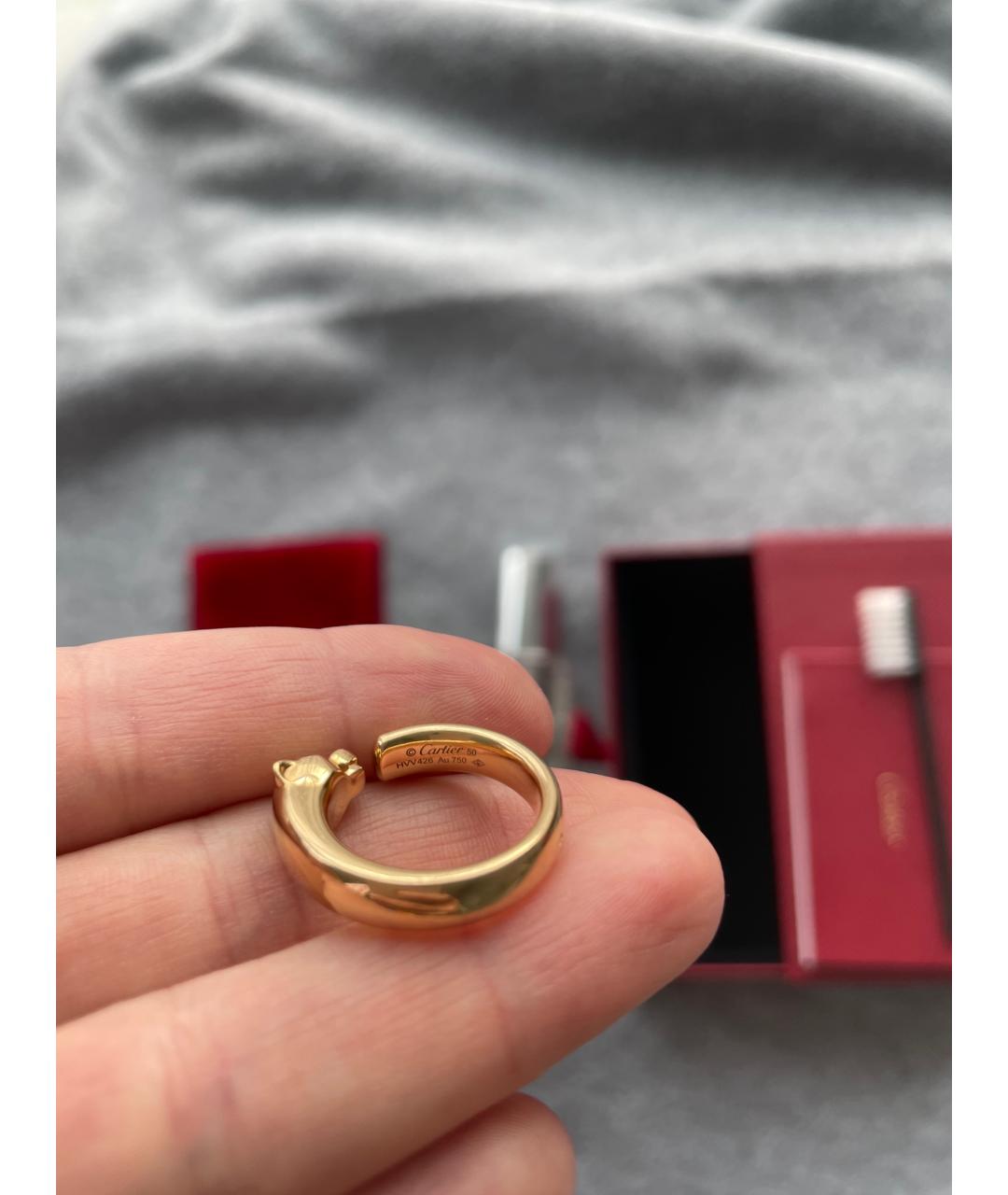 CARTIER Желтое кольцо из желтого золота, фото 3