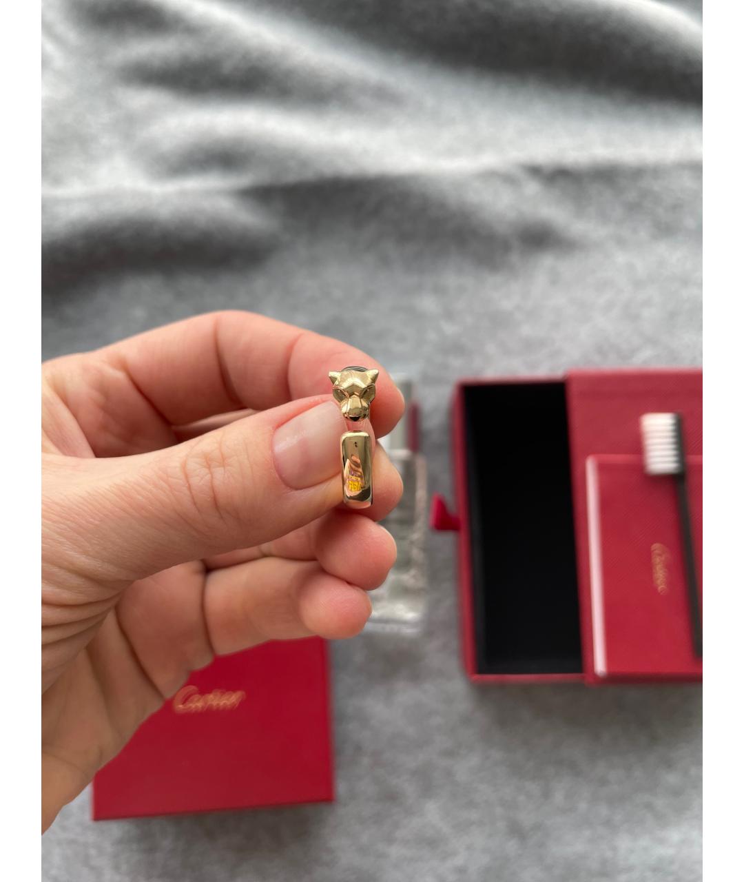 CARTIER Желтое кольцо из желтого золота, фото 4