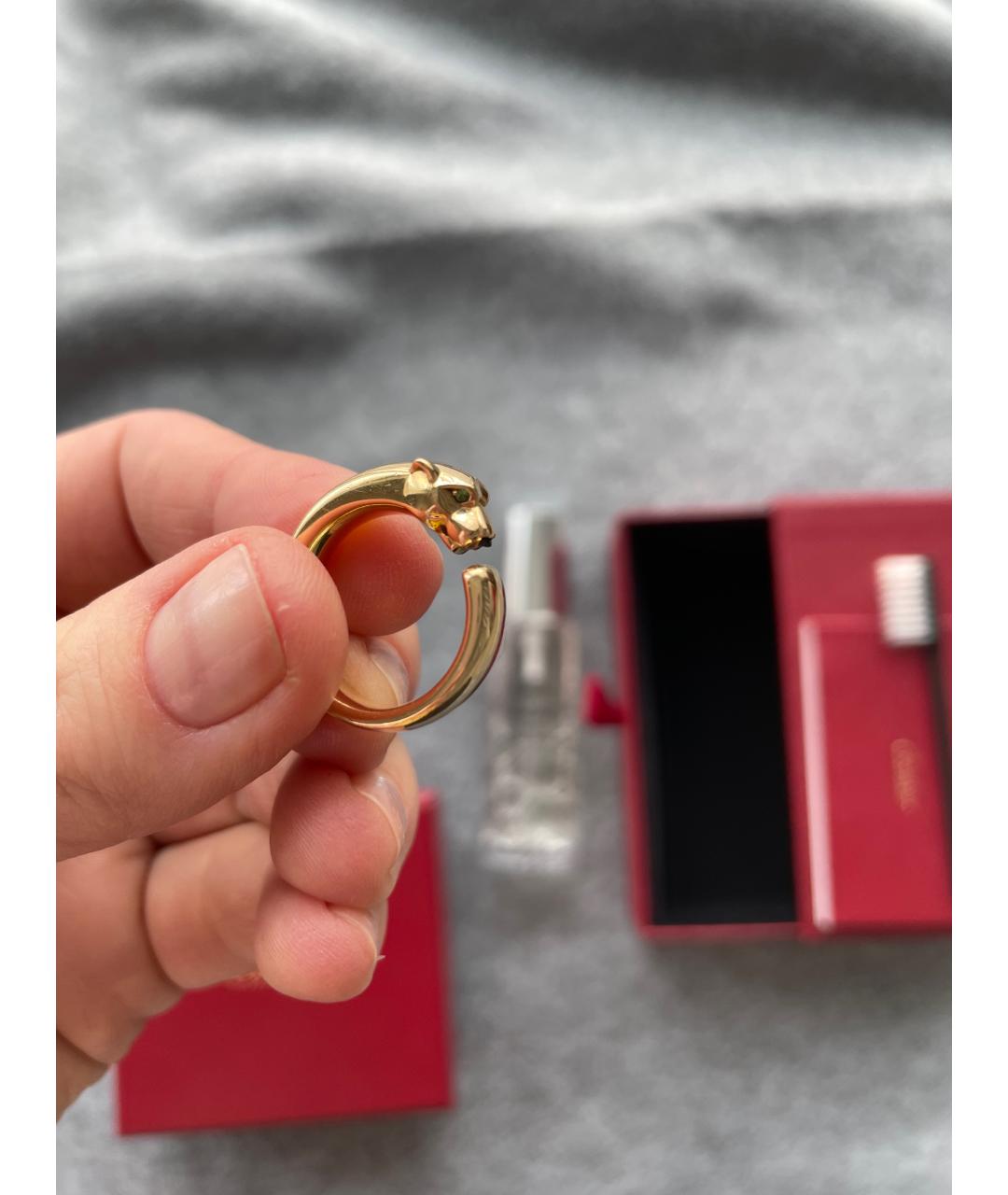 CARTIER Желтое кольцо из желтого золота, фото 2