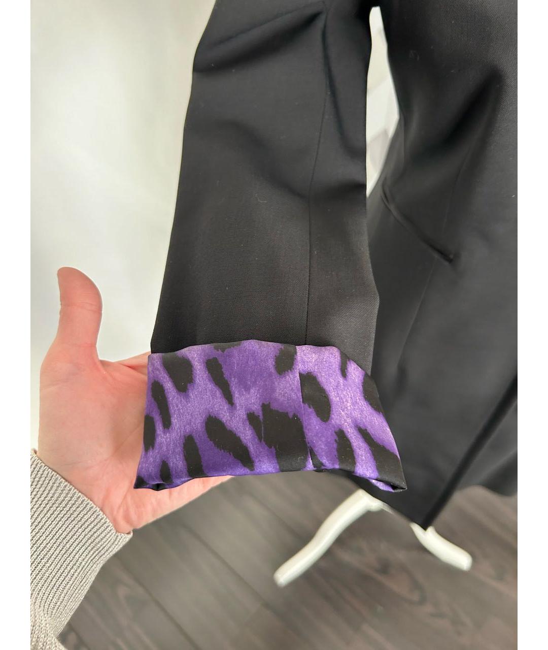 DOLCE&GABBANA Черный шерстяной жакет/пиджак, фото 3