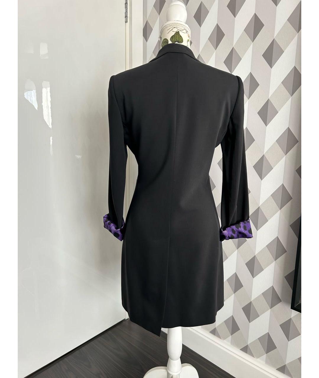 DOLCE&GABBANA Черный шерстяной жакет/пиджак, фото 2