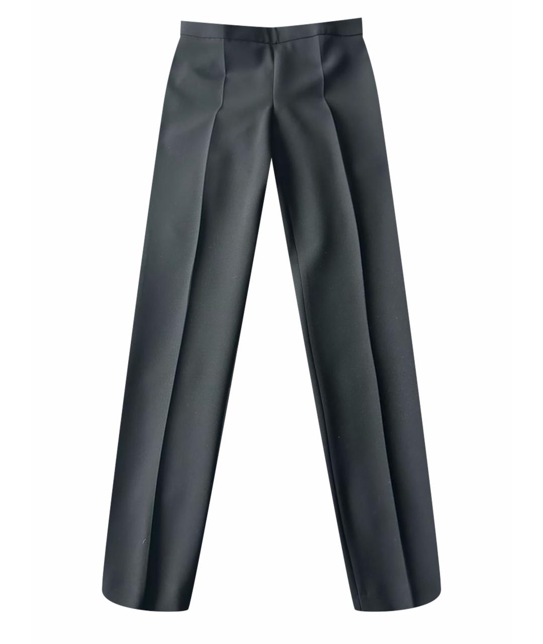 HUGO BOSS Черные прямые брюки, фото 1