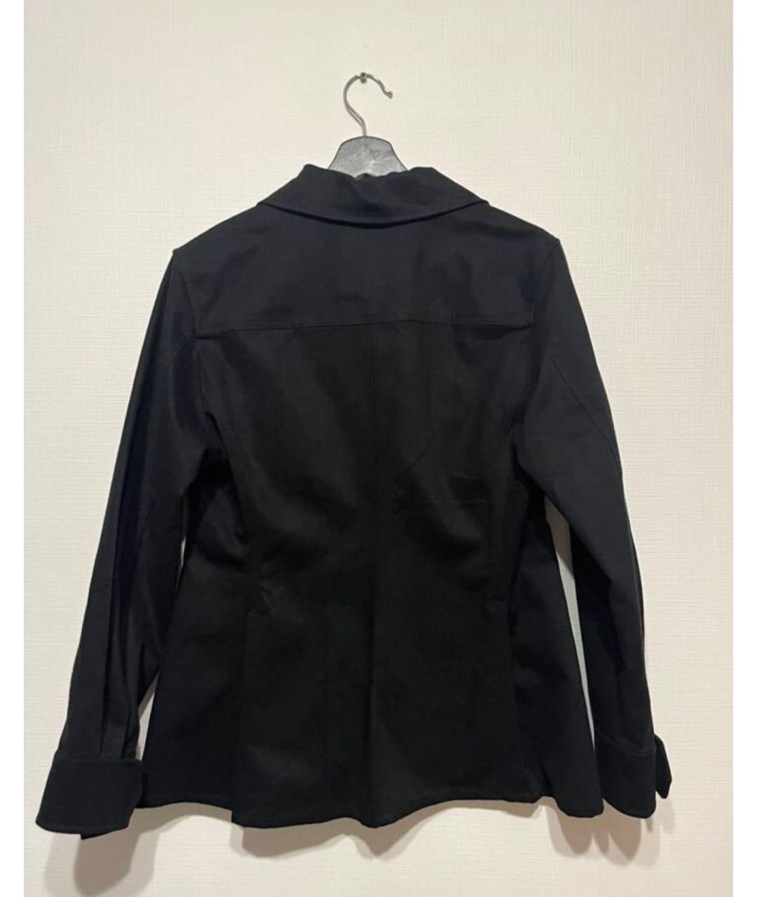 COS Черный хлопковый жакет/пиджак, фото 3