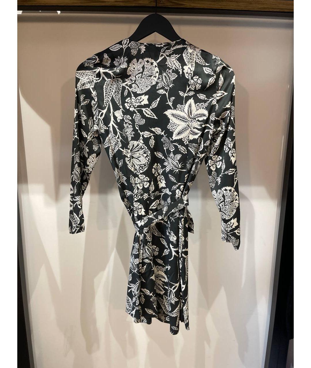 ISABEL MARANT Черное шелковое коктейльное платье, фото 3