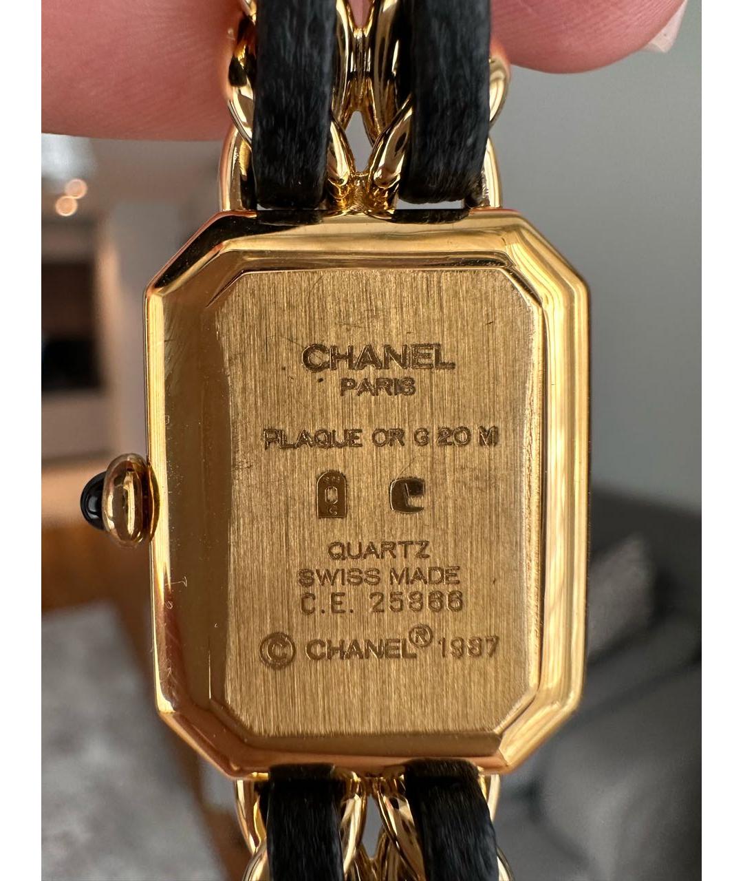 CHANEL PRE-OWNED Золотые позолоченные часы, фото 4