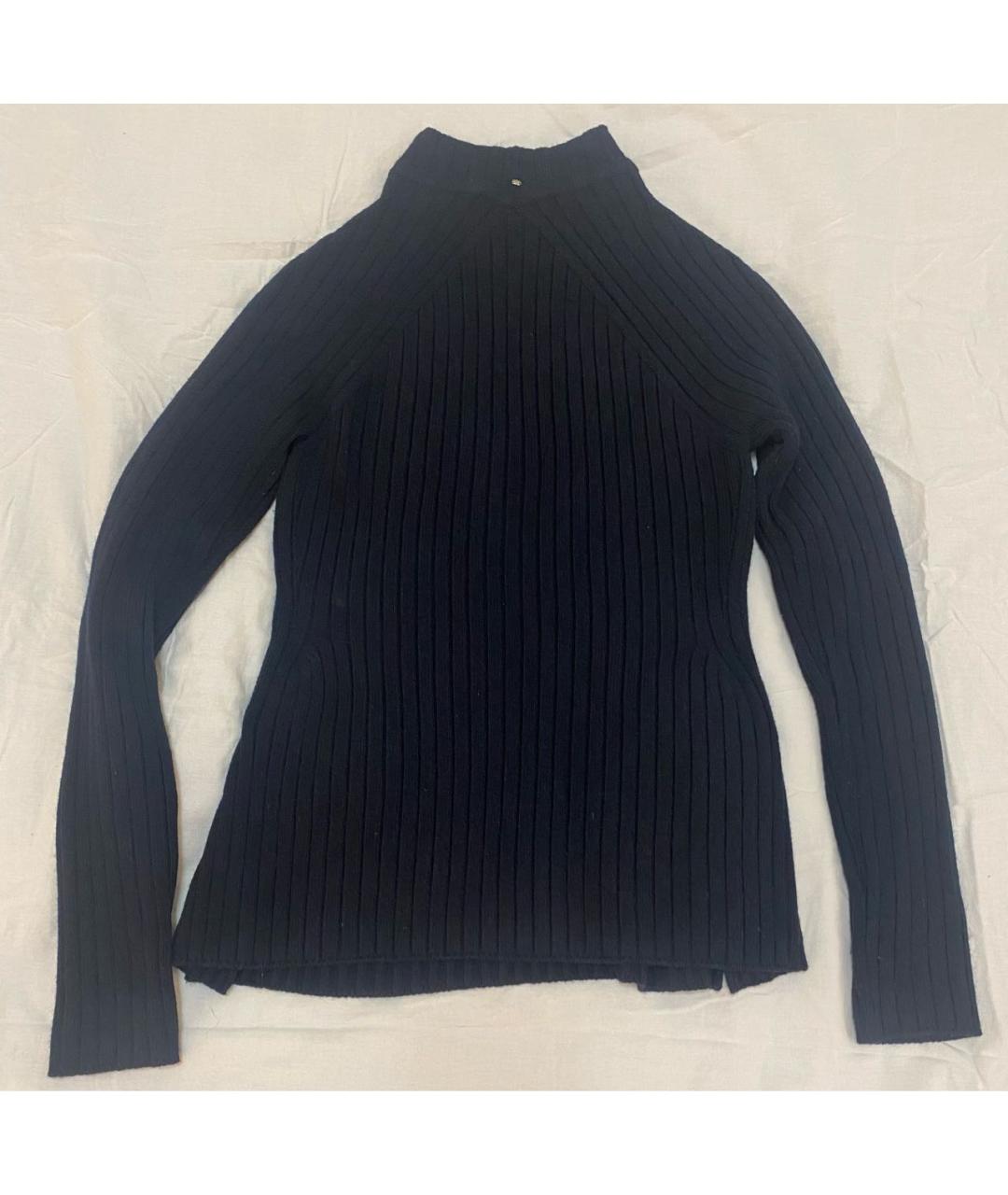 SPORTMAX Черный шерстяной джемпер / свитер, фото 2