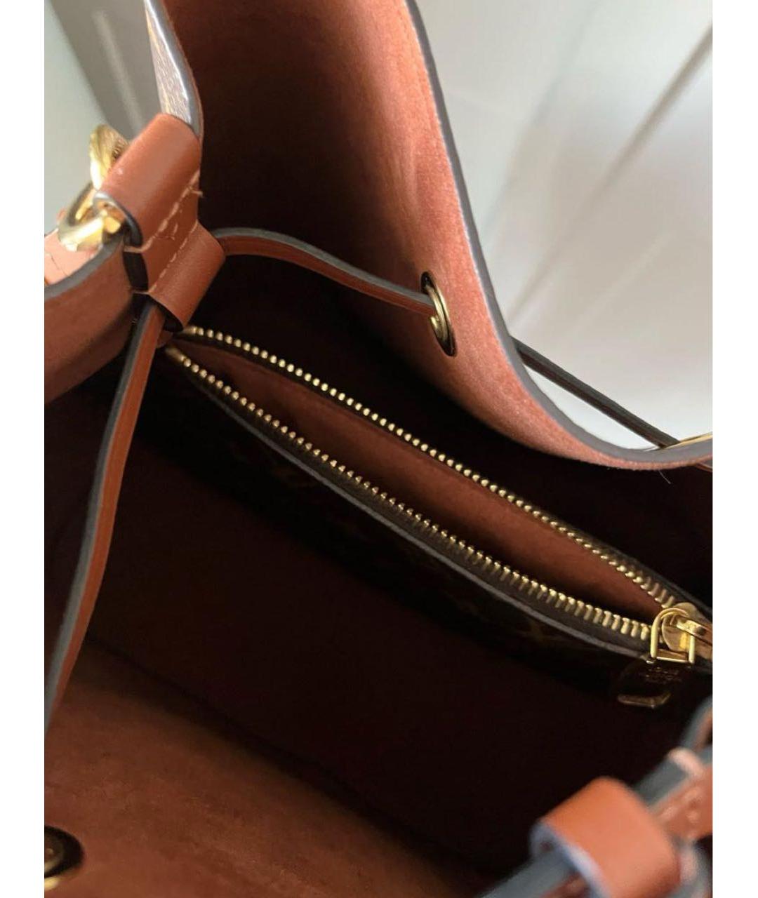 LOUIS VUITTON Коричневая сумка тоут, фото 7