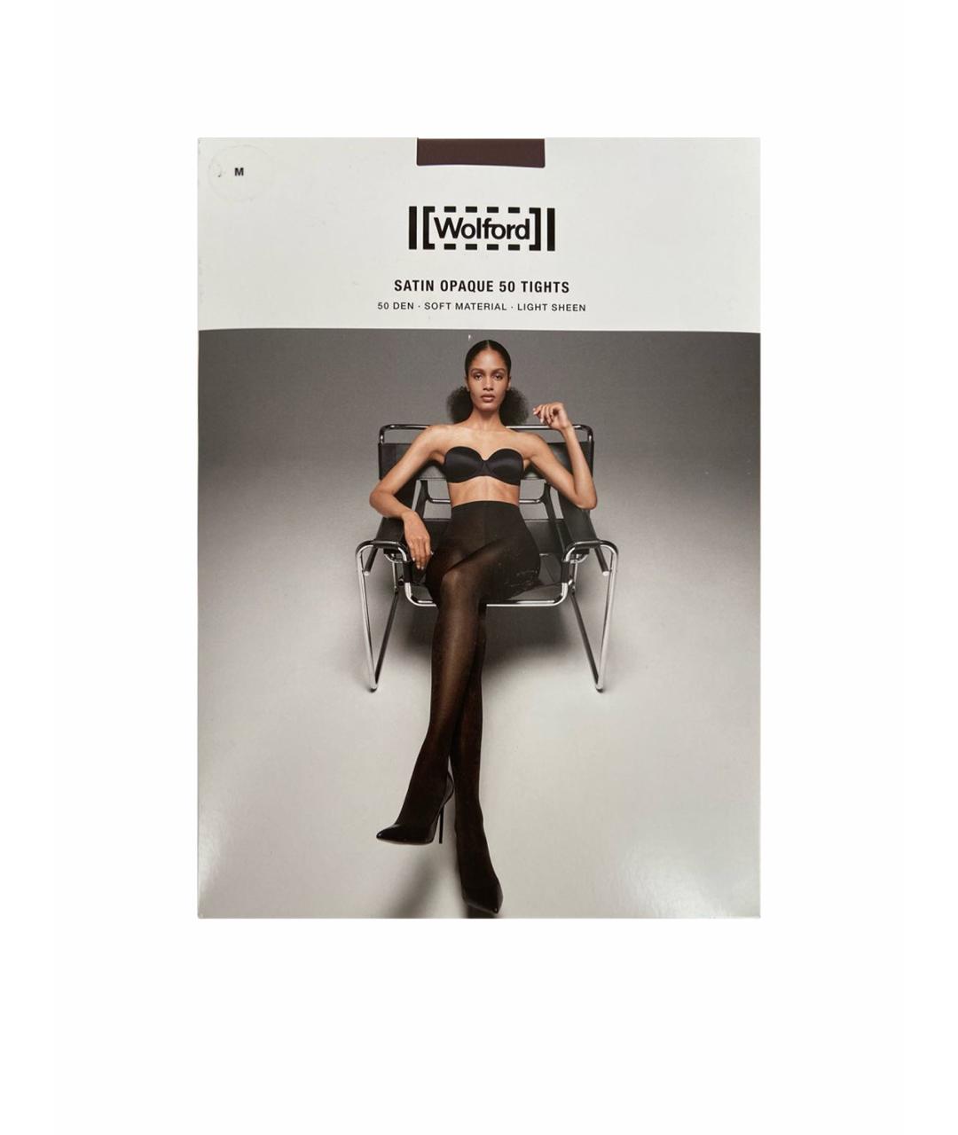 WOLFORD Бордовые носки, чулки и колготы, фото 1