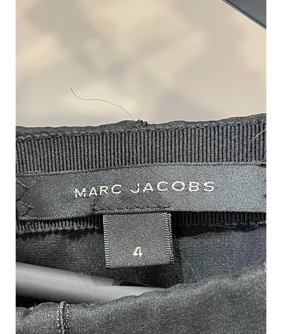 MARC JACOBS Черное шелковое коктейльное платье, фото 2