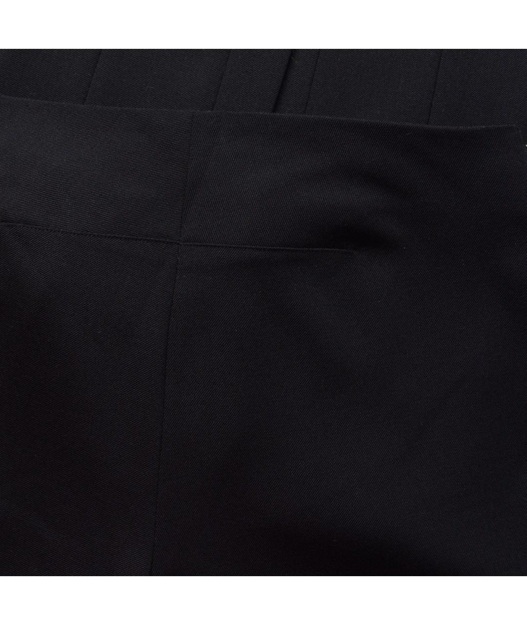 PIERRE BALMAIN Черные шерстяные брюки узкие, фото 5