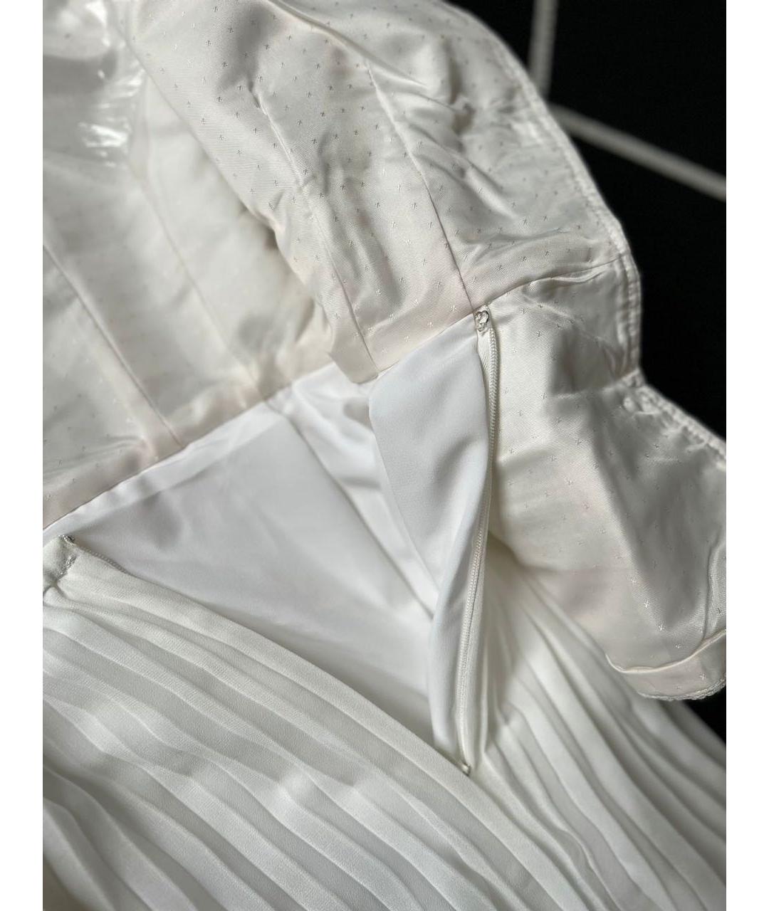 SELF-PORTRAIT Белое твидовое платье, фото 6