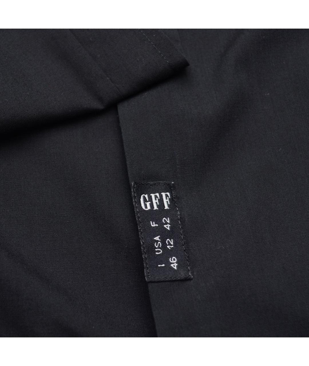 GIANFRANCO FERRE Черная хлопковая рубашка, фото 7
