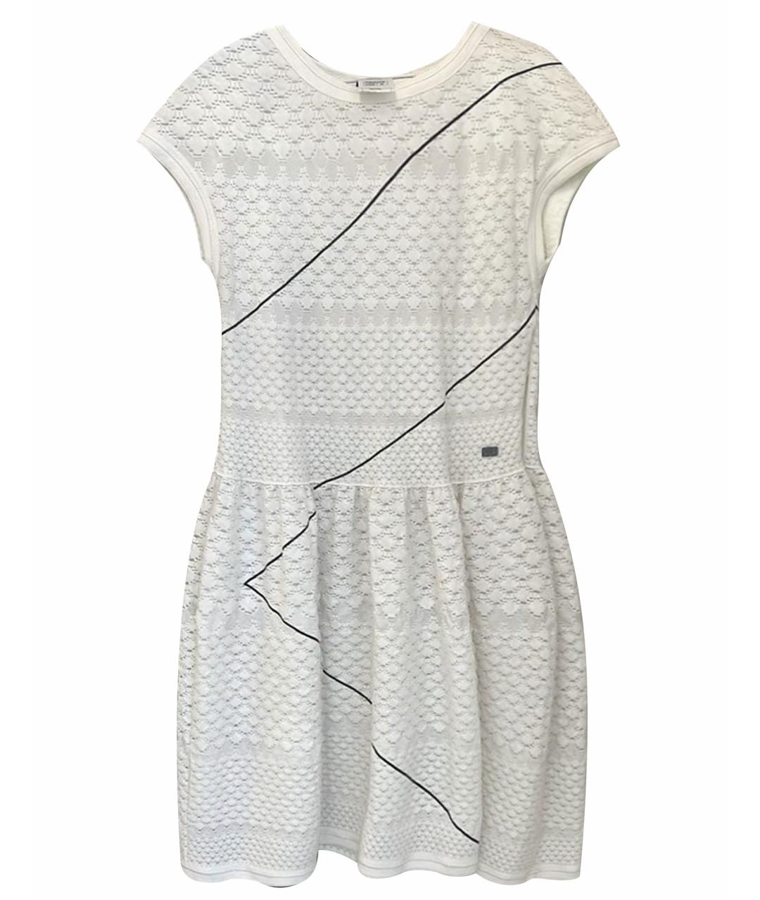 CHANEL PRE-OWNED Белое повседневное платье, фото 1