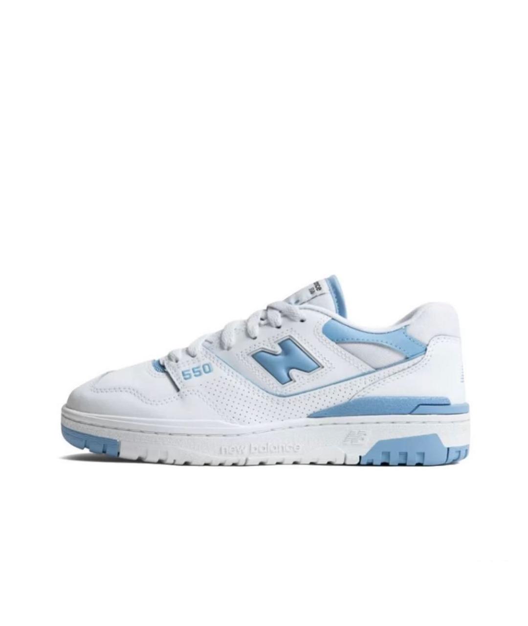 NEW BALANCE Голубые кожаные кроссовки, фото 6