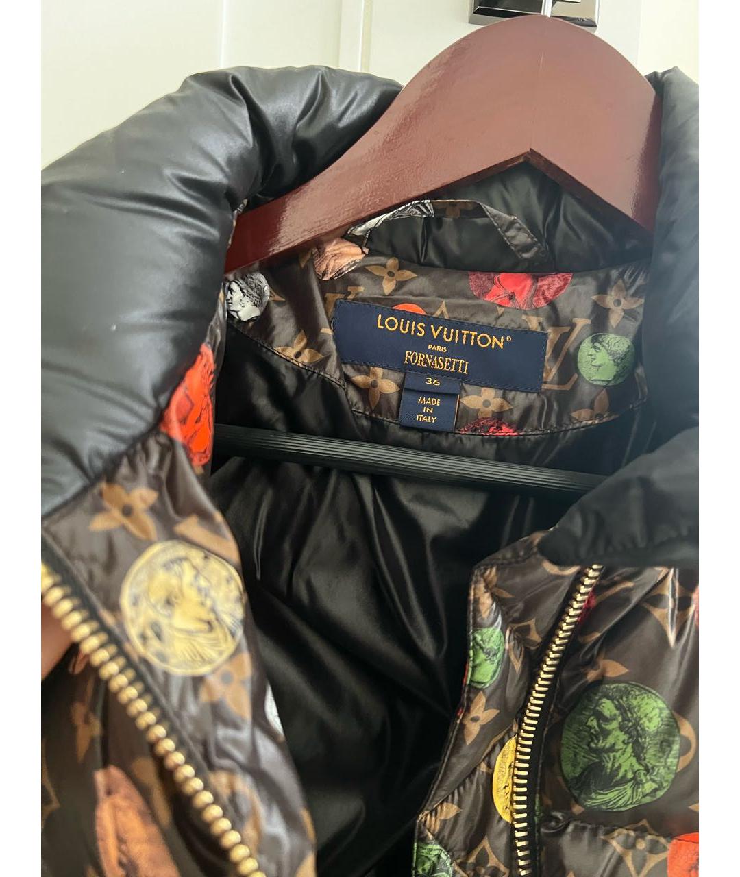 LOUIS VUITTON Бордовая куртка, фото 3