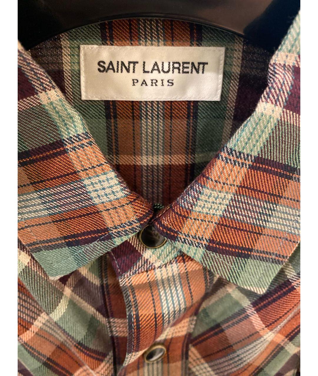 SAINT LAURENT Вискозная рубашка, фото 5
