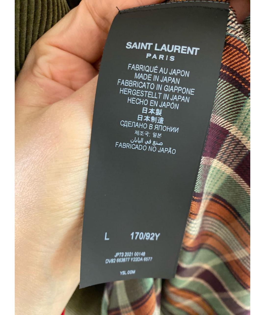 SAINT LAURENT Вискозная рубашка, фото 7