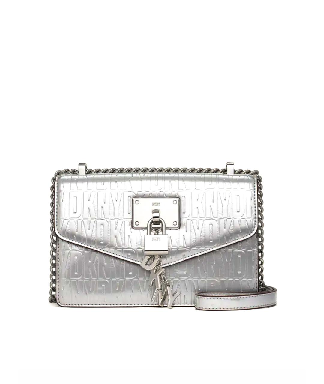 DKNY Серебряная сумка через плечо, фото 1