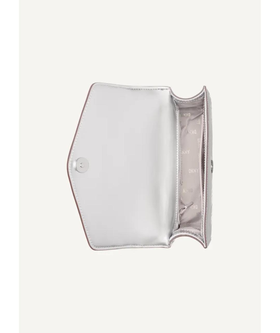 DKNY Серебряная сумка через плечо, фото 2