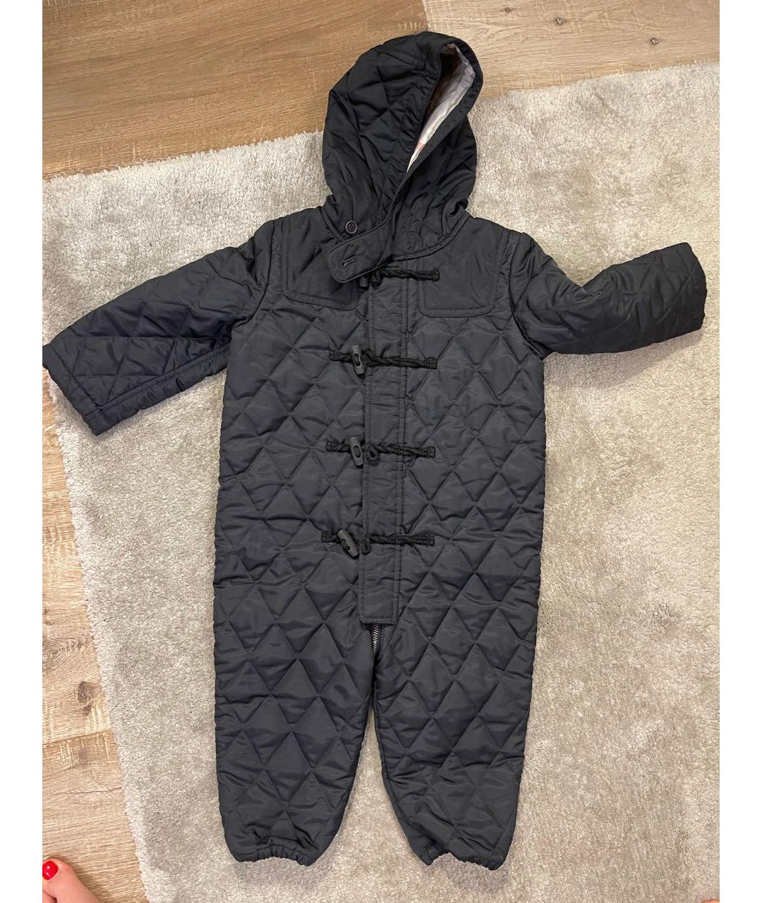 BURBERRY Черный комбинезон, фото 4