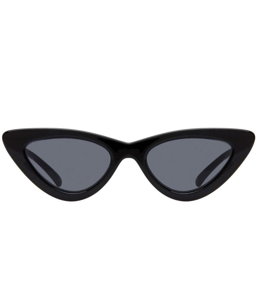 LE SPECS Черные пластиковые солнцезащитные очки, фото 9