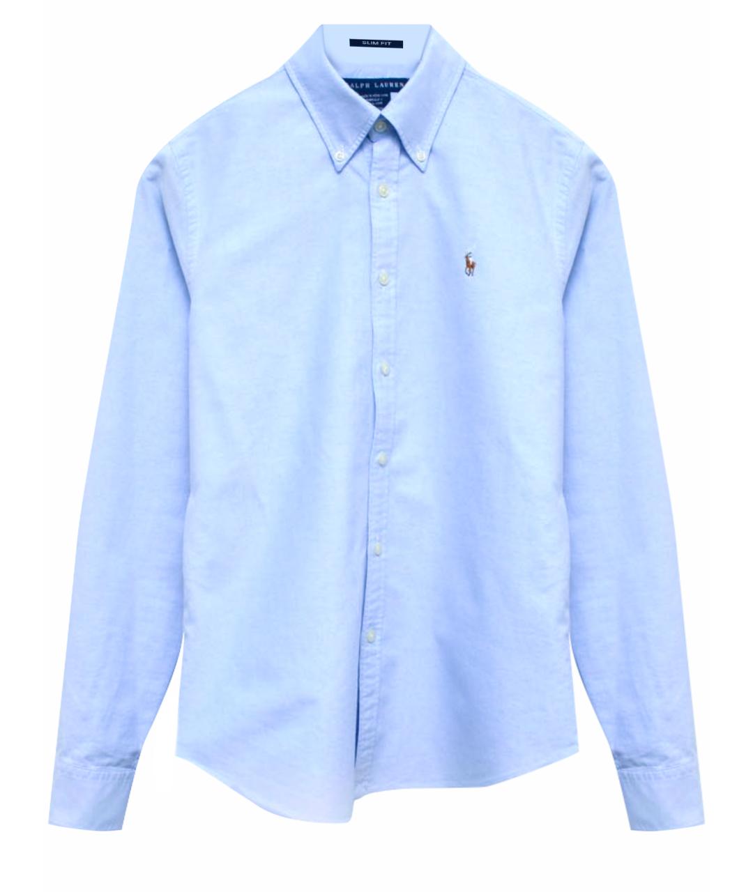 POLO RALPH LAUREN Голубая хлопковая рубашка, фото 1