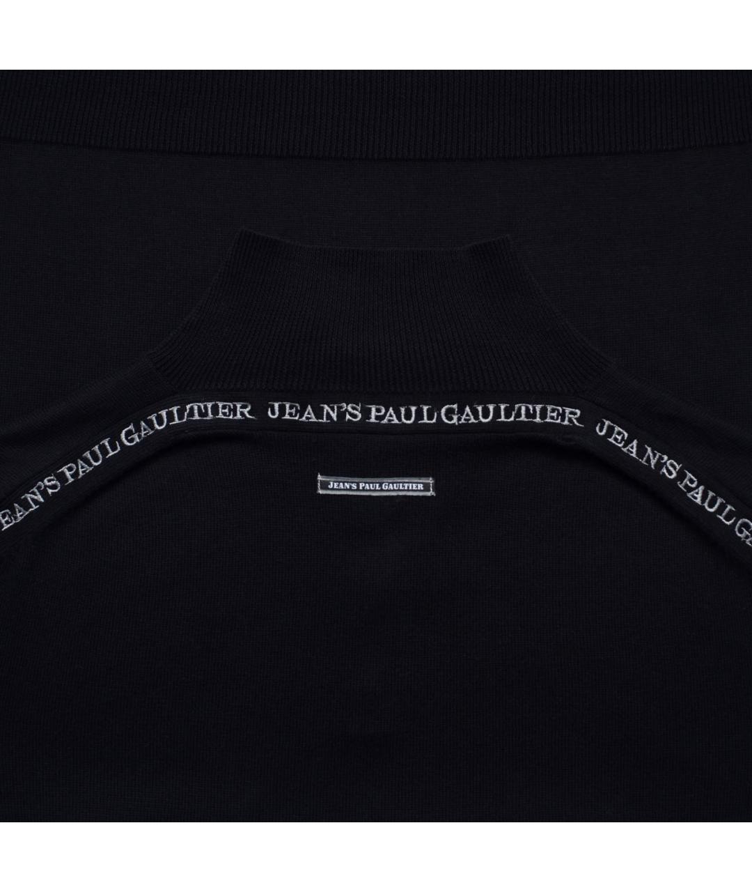 JEAN PAUL GAULTIER Черный хлопковый джемпер / свитер, фото 7