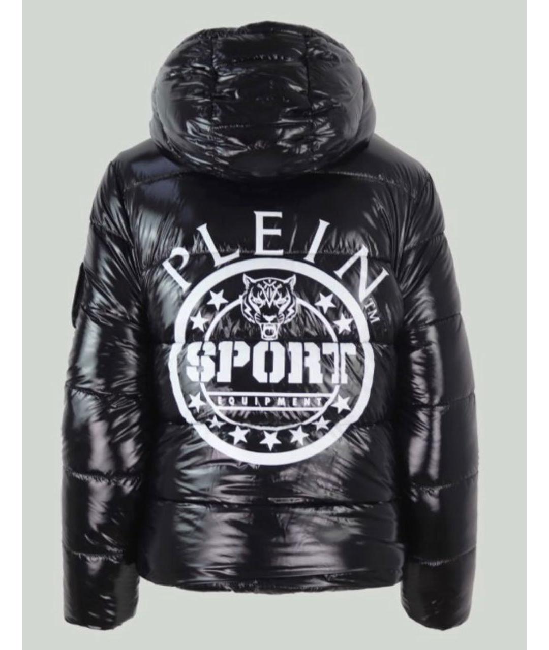 PLEIN SPORT Черная куртка, фото 2
