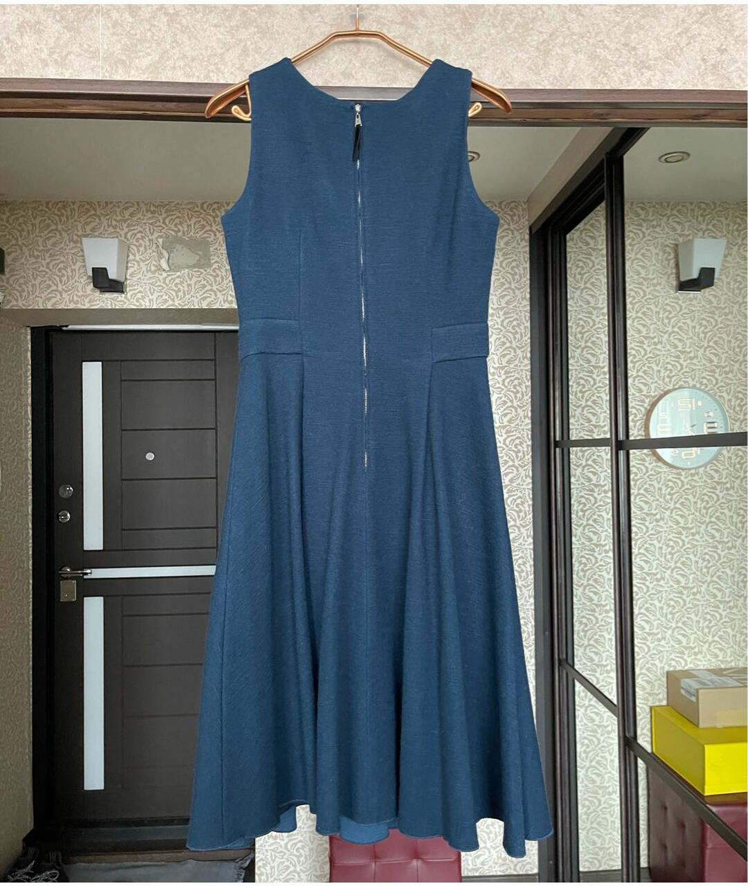 LOUIS VUITTON PRE-OWNED Синее повседневное платье, фото 2