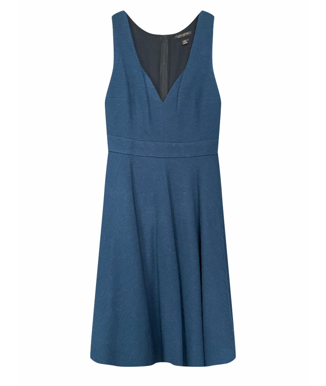 LOUIS VUITTON PRE-OWNED Синее повседневное платье, фото 1