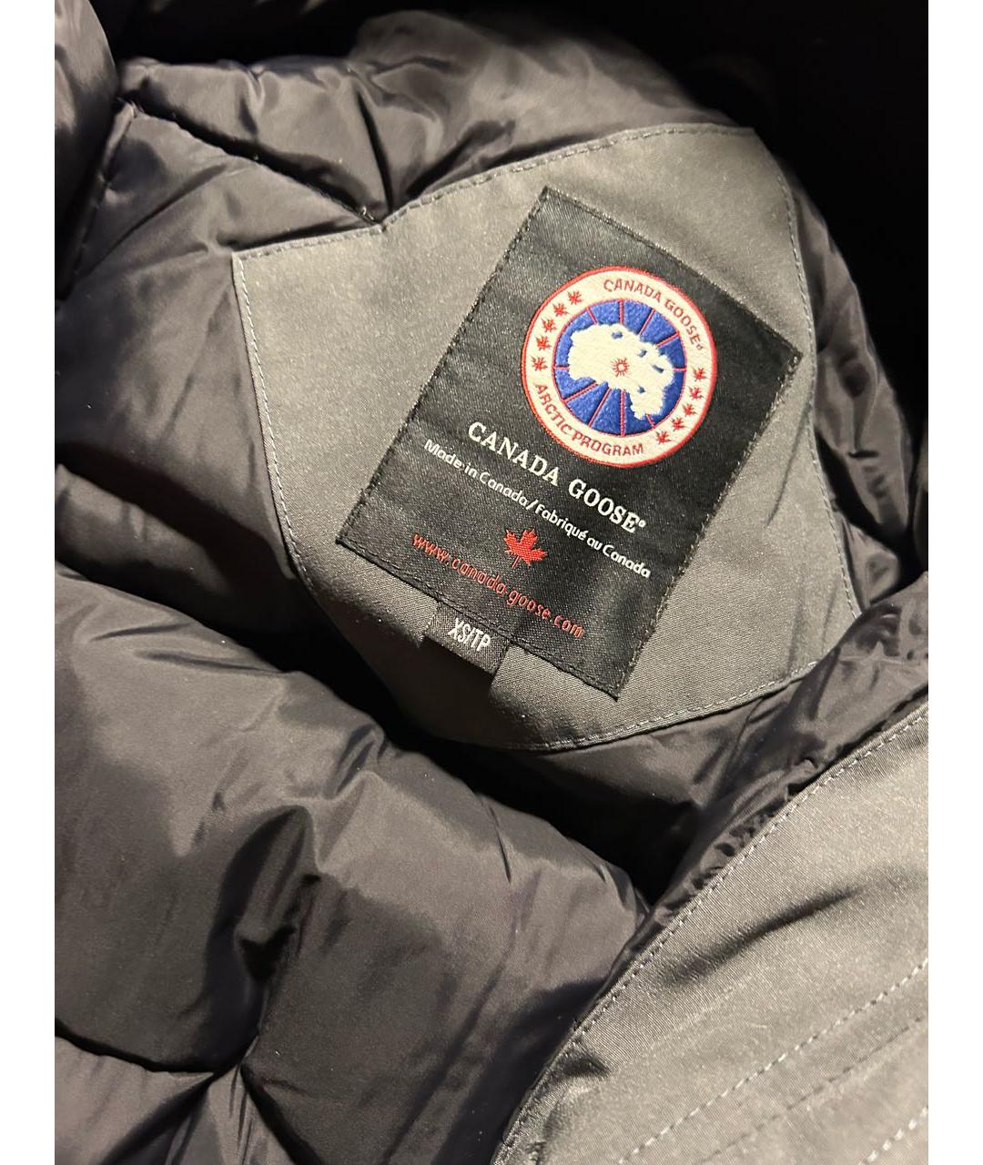 CANADA GOOSE Антрацитовая парка, фото 4