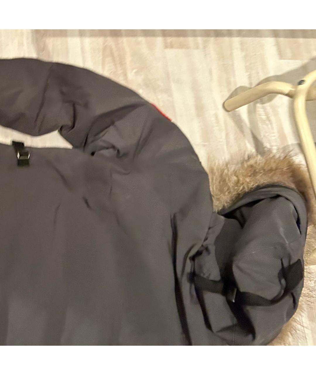 CANADA GOOSE Антрацитовая парка, фото 2