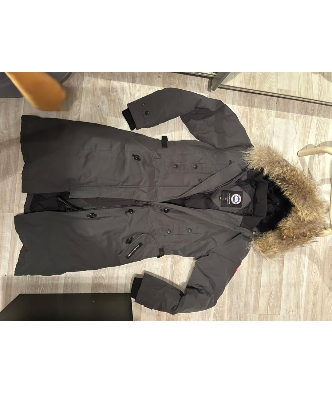 CANADA GOOSE Антрацитовая парка, фото 9