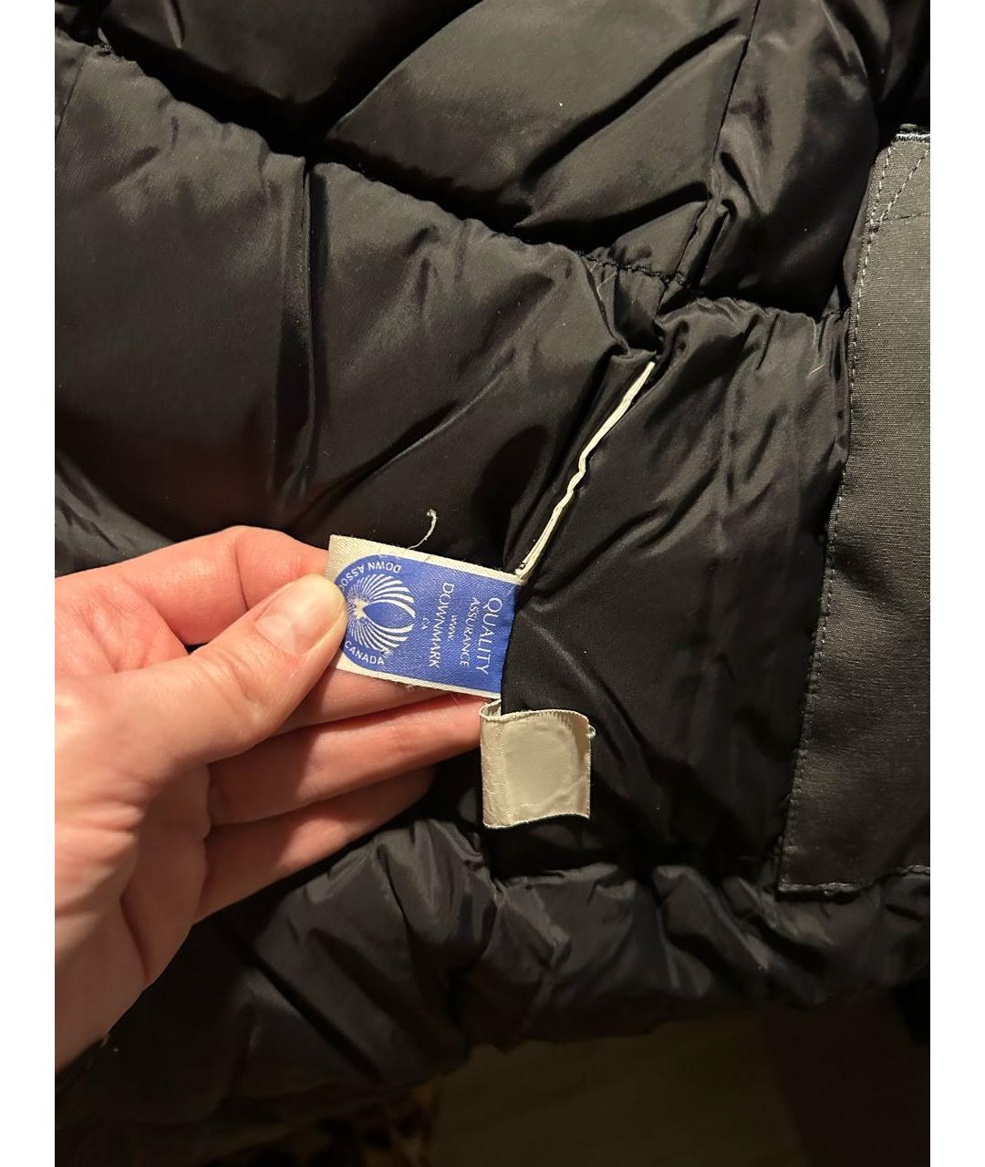 CANADA GOOSE Антрацитовая парка, фото 7