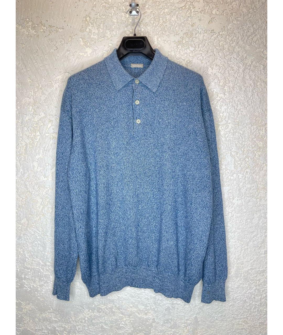 AGNONA Голубой кашемировый джемпер / свитер, фото 8