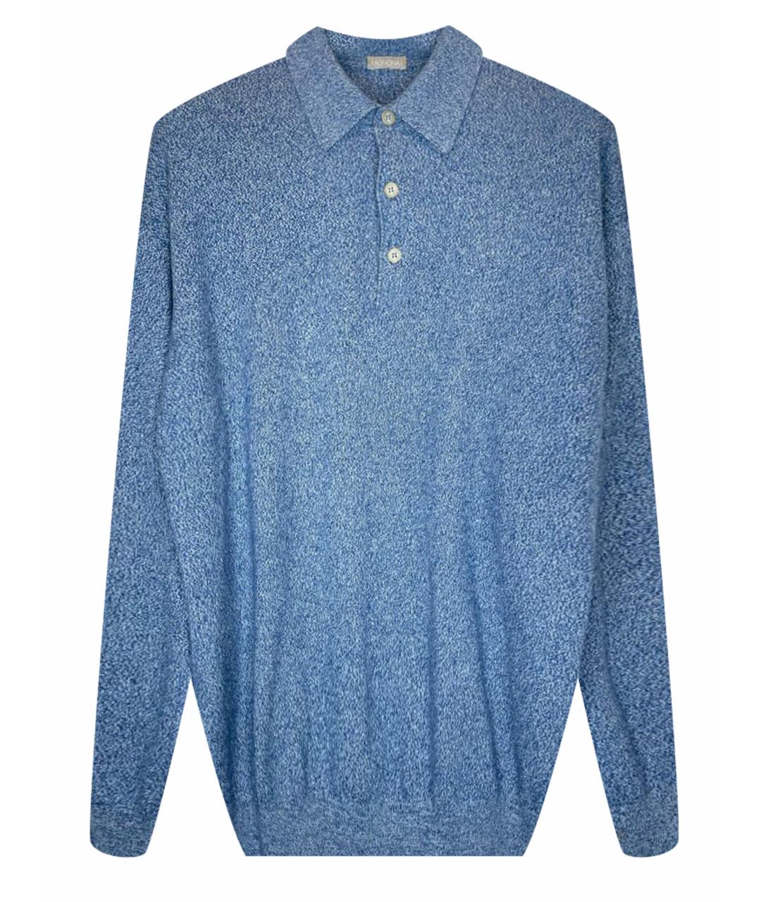 AGNONA Голубой кашемировый джемпер / свитер, фото 1