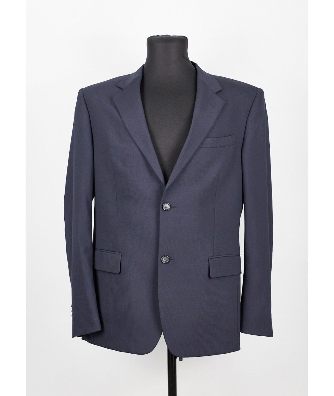 PRADA Синий полиэстеровый пиджак, фото 6