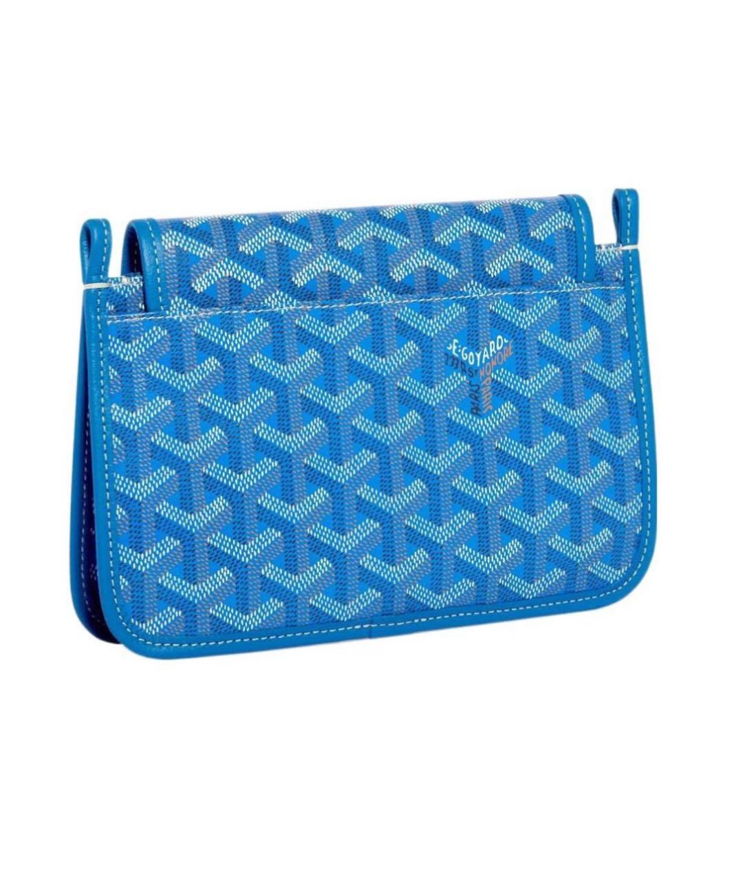 GOYARD Голубая сумка через плечо, фото 3