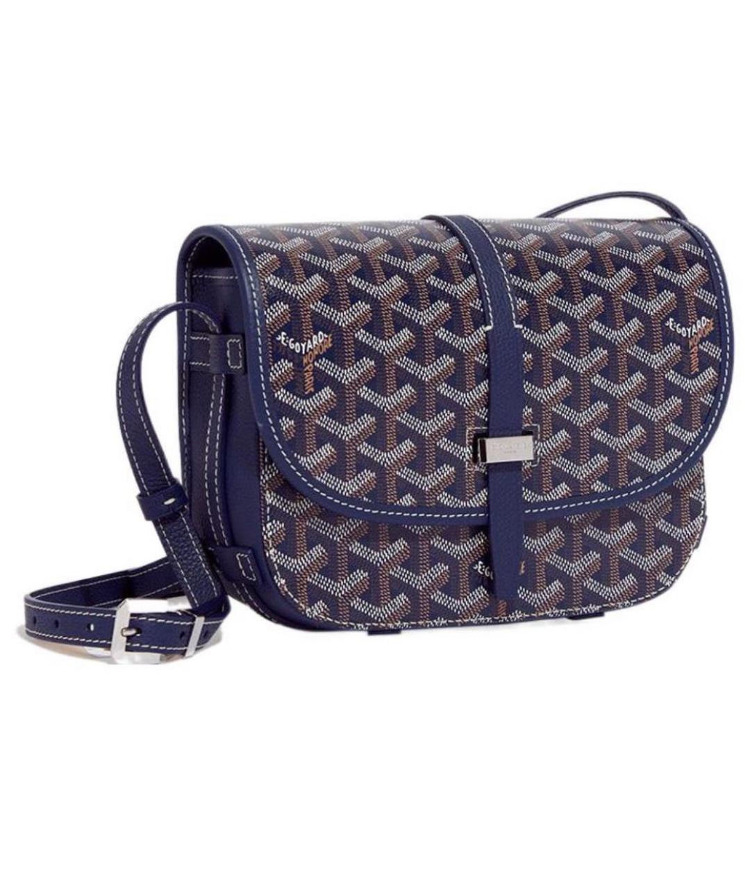 GOYARD Темно-синяя сумка на плечо, фото 1