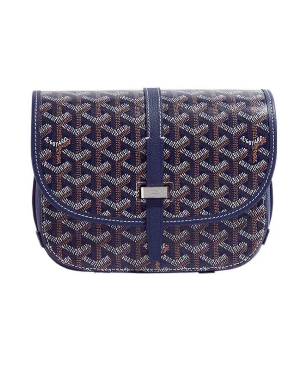 GOYARD Темно-синяя сумка на плечо, фото 2