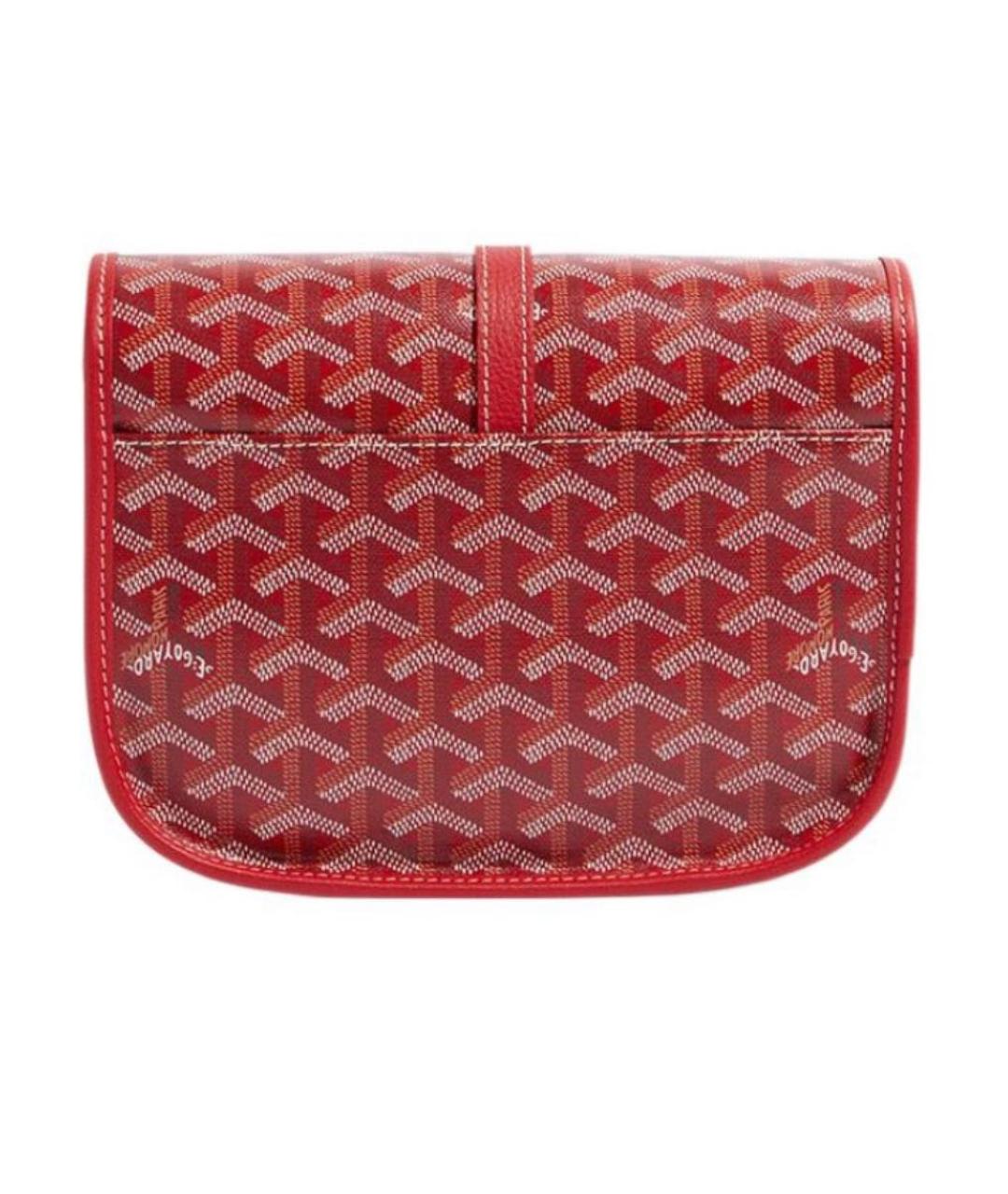 GOYARD Красная сумка через плечо, фото 3