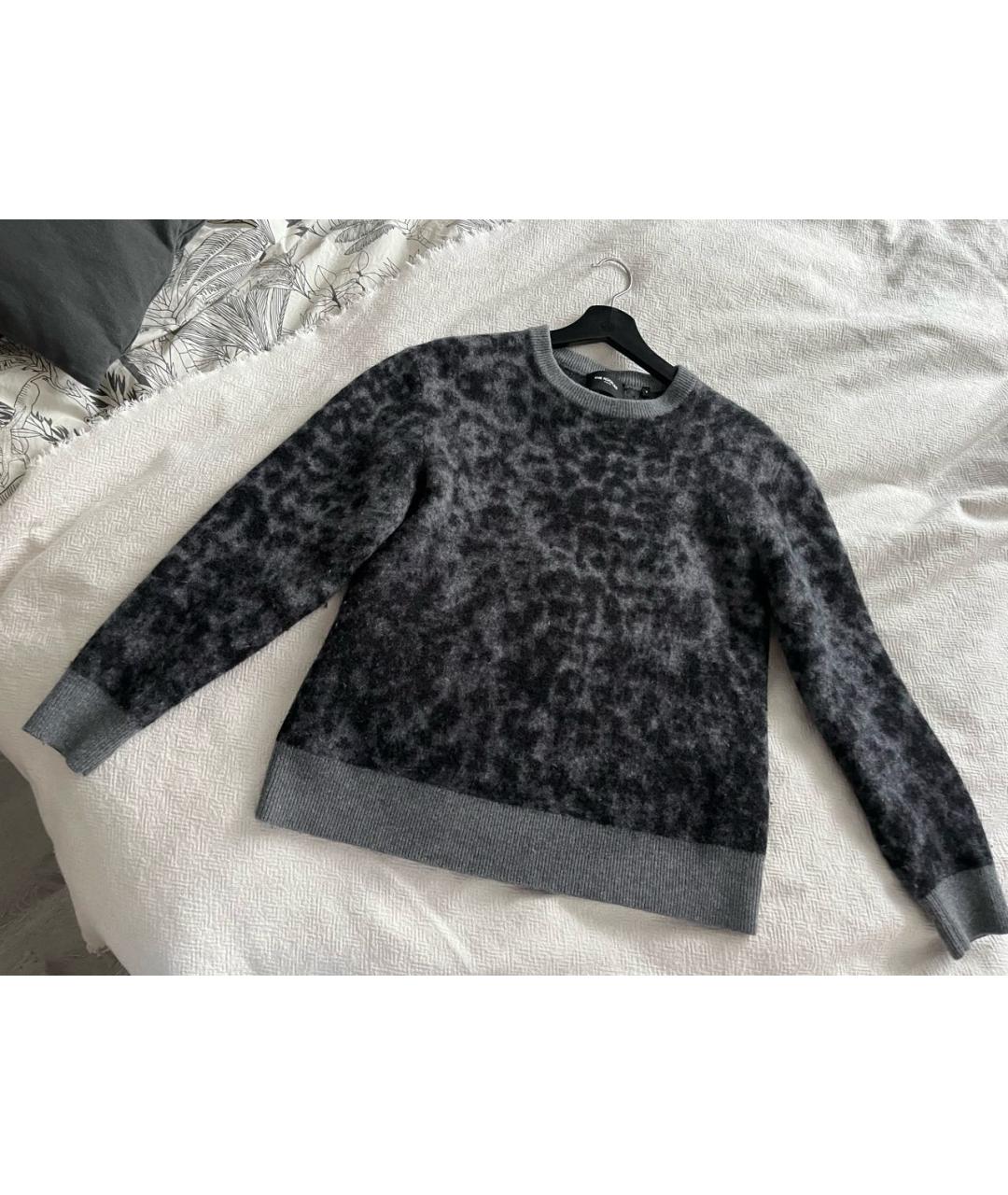 THE KOOPLES Серый шерстяной джемпер / свитер, фото 3