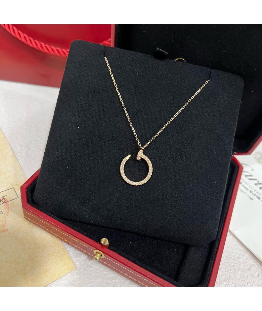 CARTIER Золотое колье из розового золота, фото 7