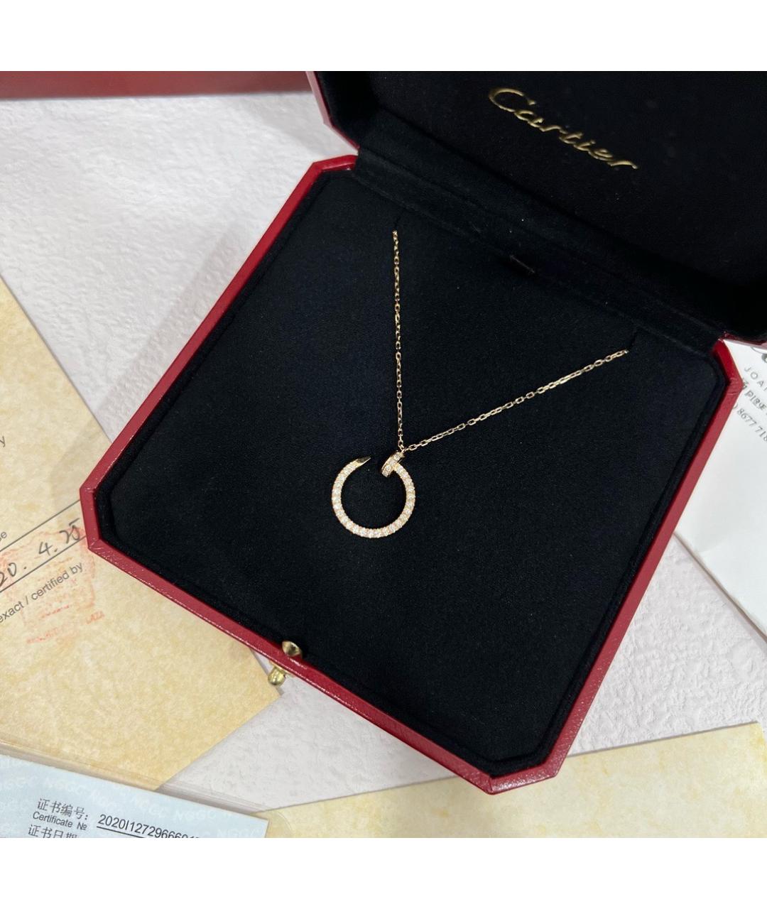 CARTIER Золотое колье из розового золота, фото 2