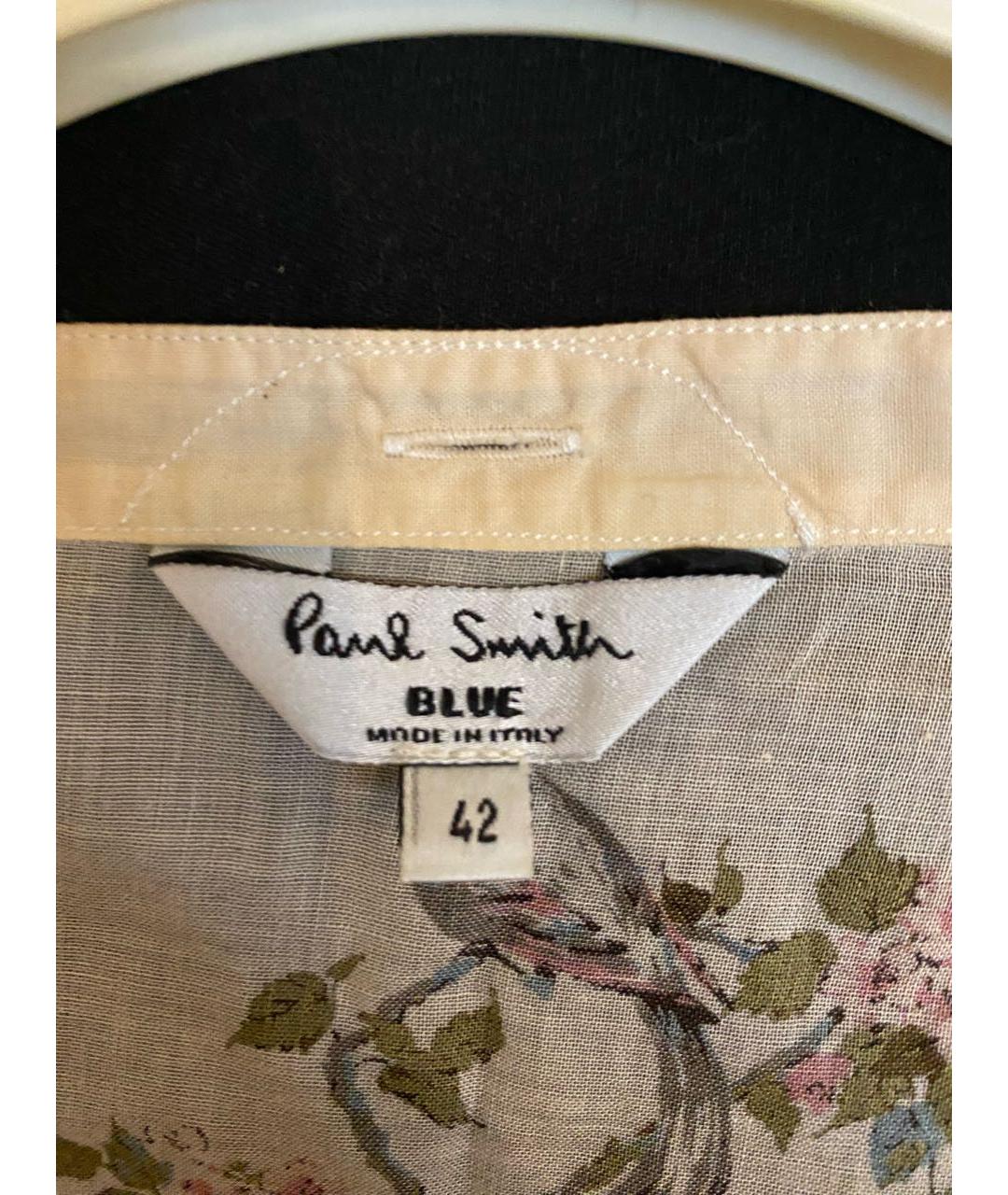 PAUL SMITH Мульти хлопковая блузы, фото 3