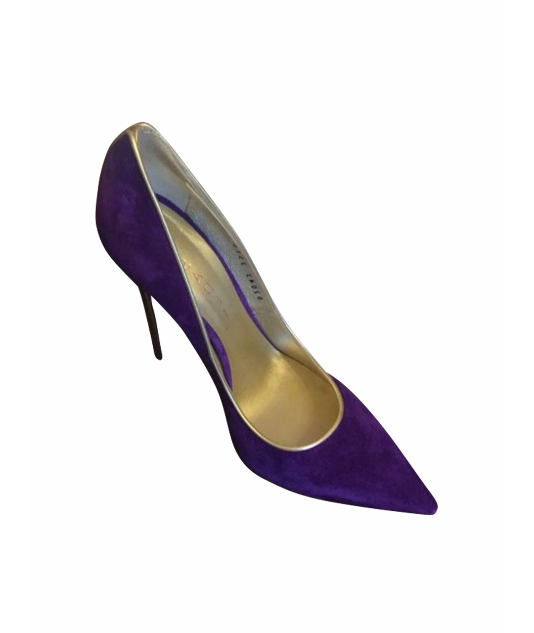 CASADEI Фиолетовые замшевые туфли, фото 1