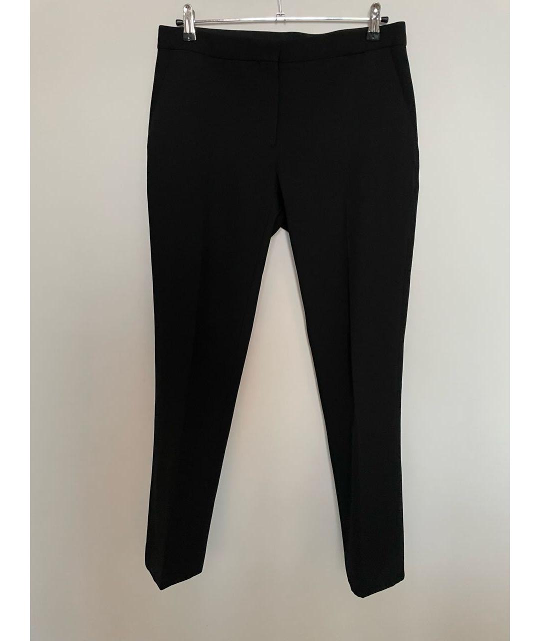 BURBERRY Черные шерстяные брюки узкие, фото 9