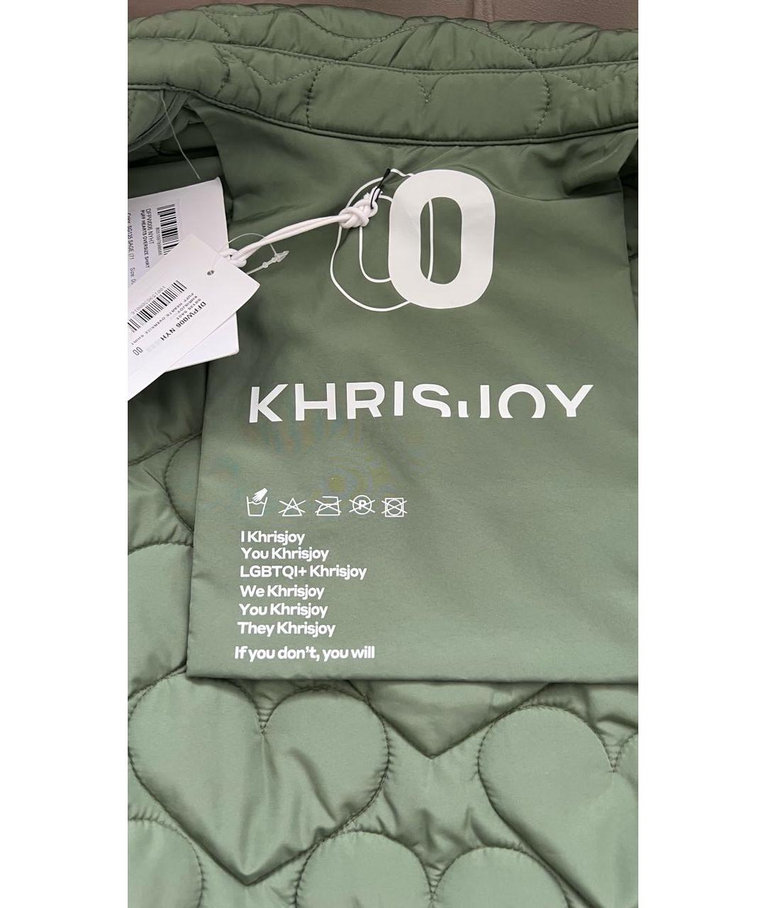 KHRISJOY Зеленая куртка, фото 6