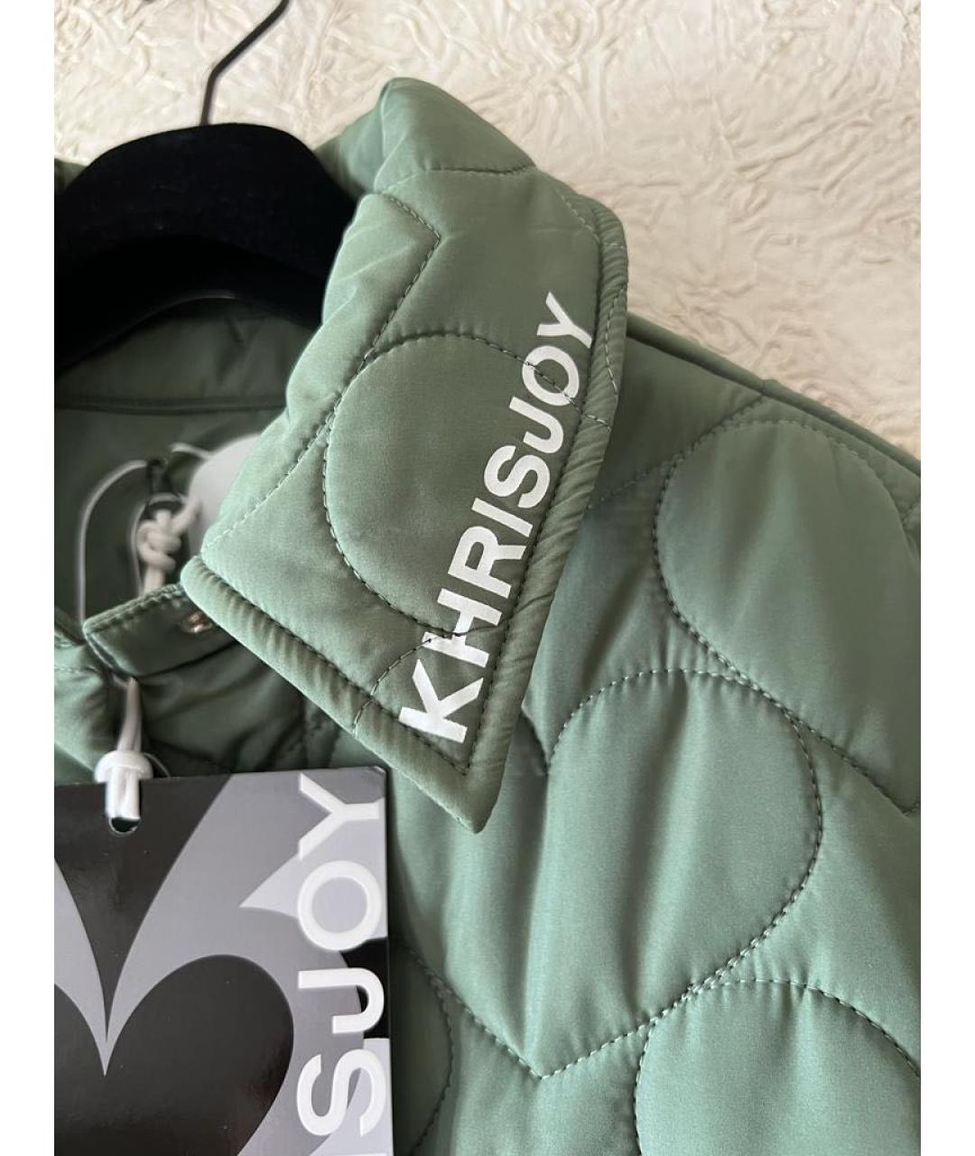 KHRISJOY Зеленая куртка, фото 3