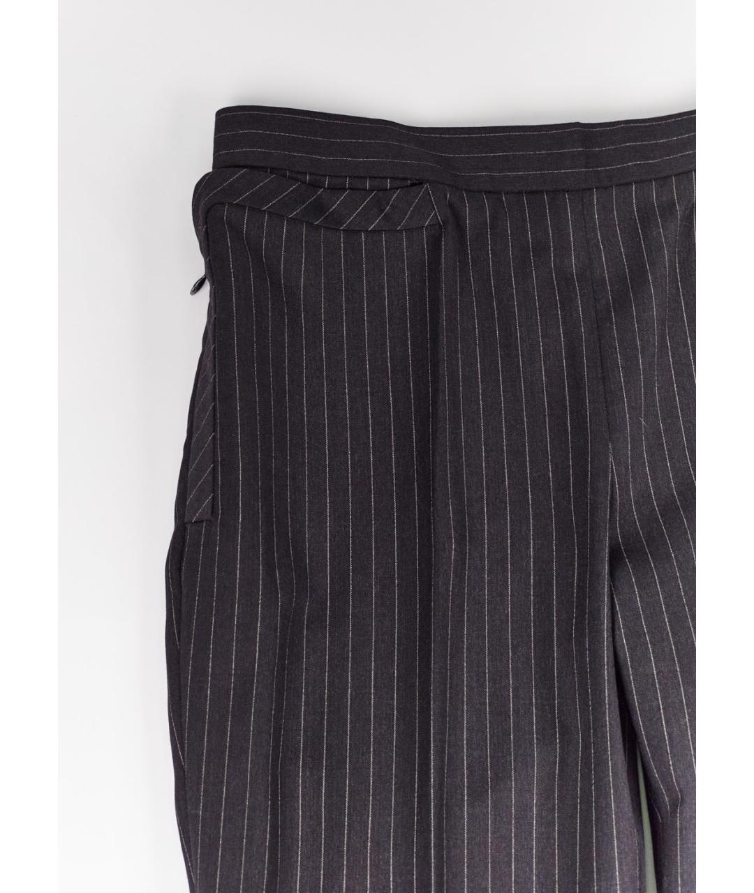 GIANFRANCO FERRE Черный шерстяной костюм с брюками, фото 6